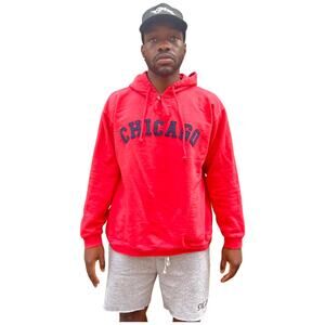 Y2K oversized Chicago hoodie